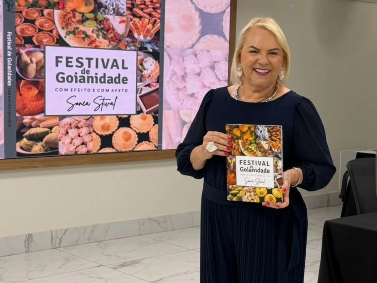 Sonea Stival lança livro sobre gastronomia goiana e transforma festivais em patrimônio cultural 1 1 1