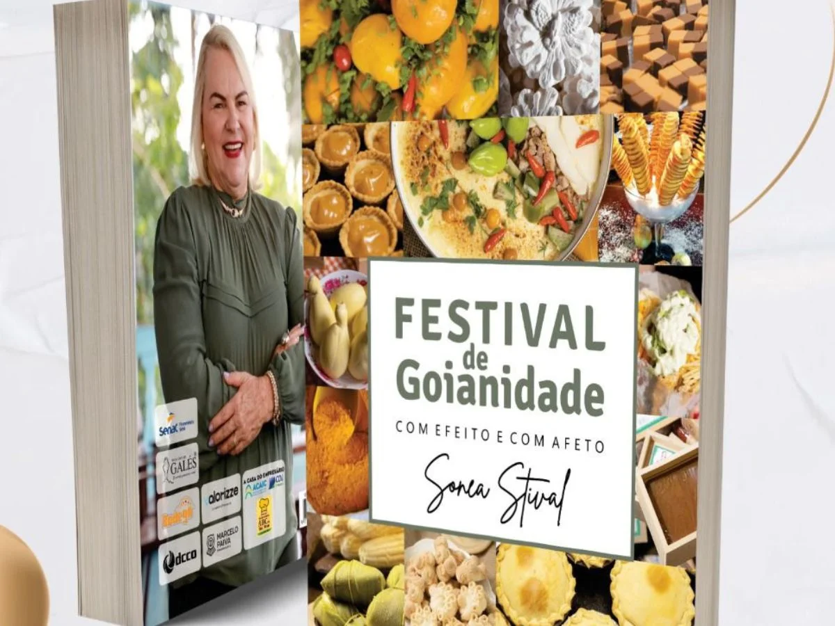 Sonea Stival lança livro sobre gastronomia goiana e transforma festivais em patrimônio cultural 2 2 1
